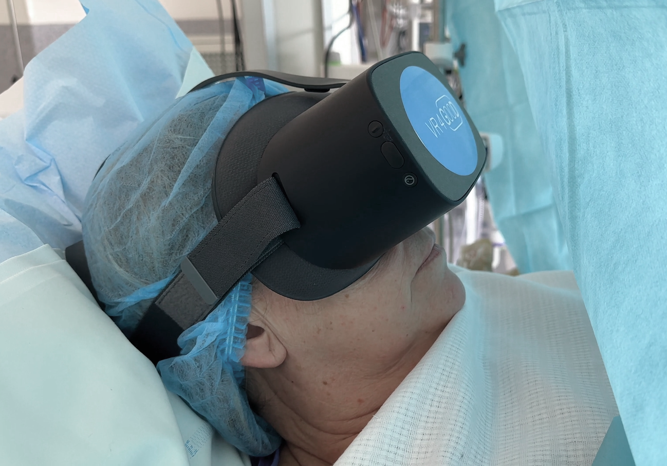 Mécénat Hôpitaux CHNM Casque de réalité virtuelle